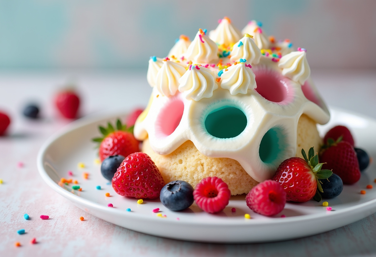 Easter Bunny Poke Cake