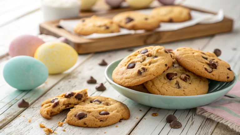 Easter Chocolate Chip Cookies
