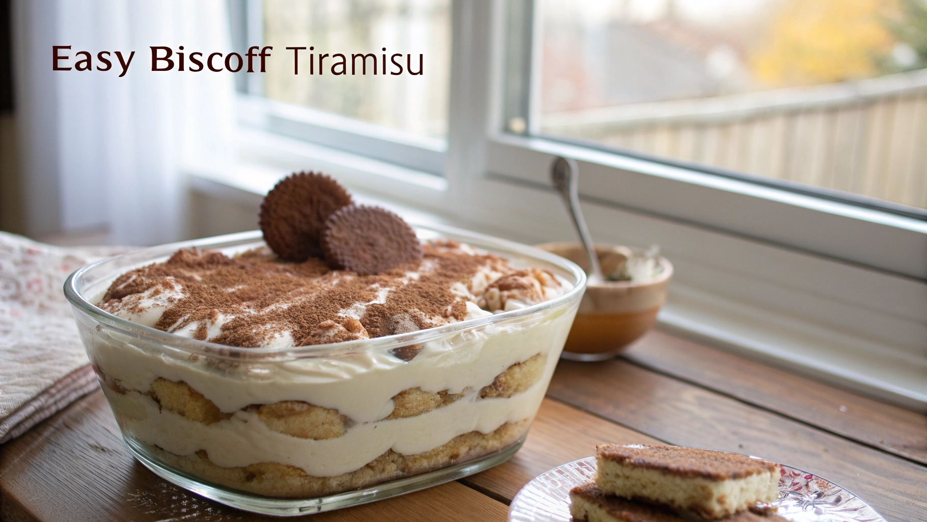 Easy Biscoff Tiramisu