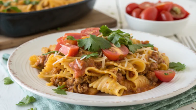 Easy Enchilada Pasta
