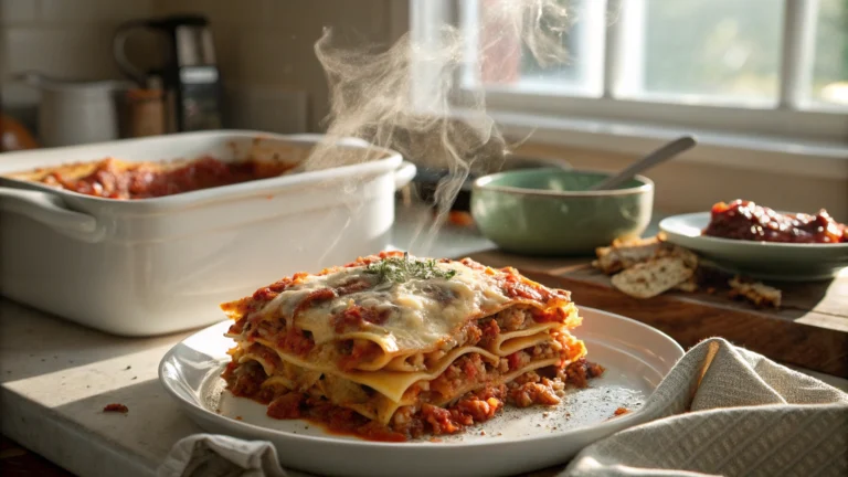 Easy Slow Cooker Lasagna
