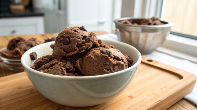 Edible Brownie Cookie Dough