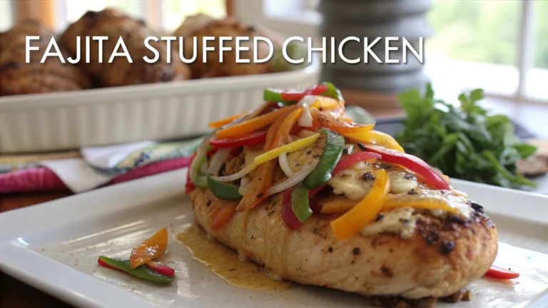 Fajita Stuffed Chicken