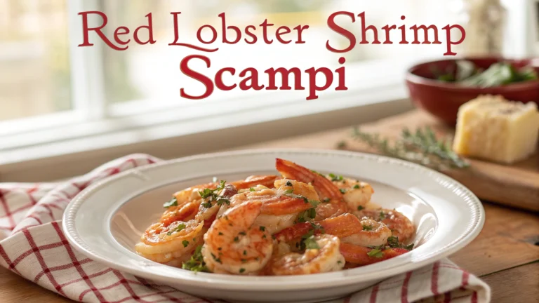 Famous Red Lobster Shrimp Scampi