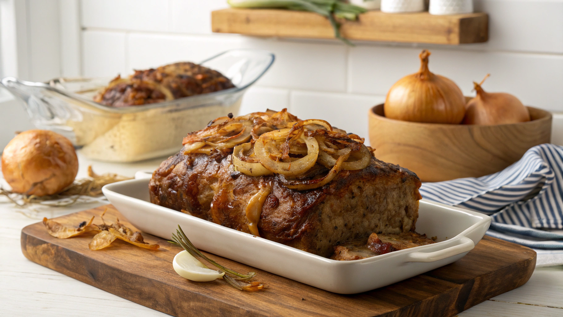 French Onion Meatloaf