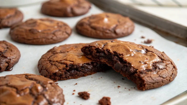 Fudgy Cosmic Brownie Cookies