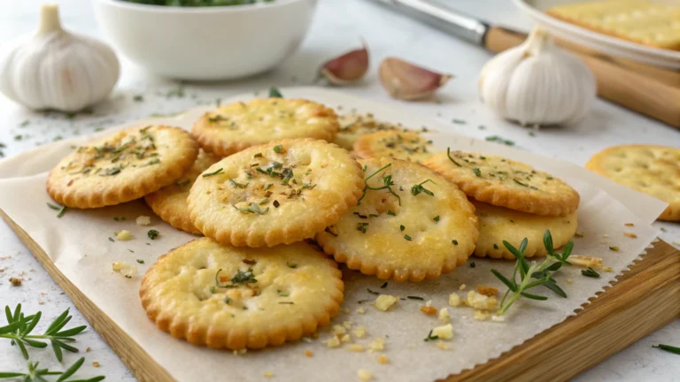 Garlic Bread Ritz Bits