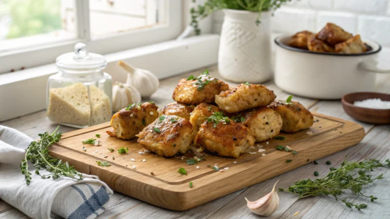 Garlic Butter Chicken Bites
