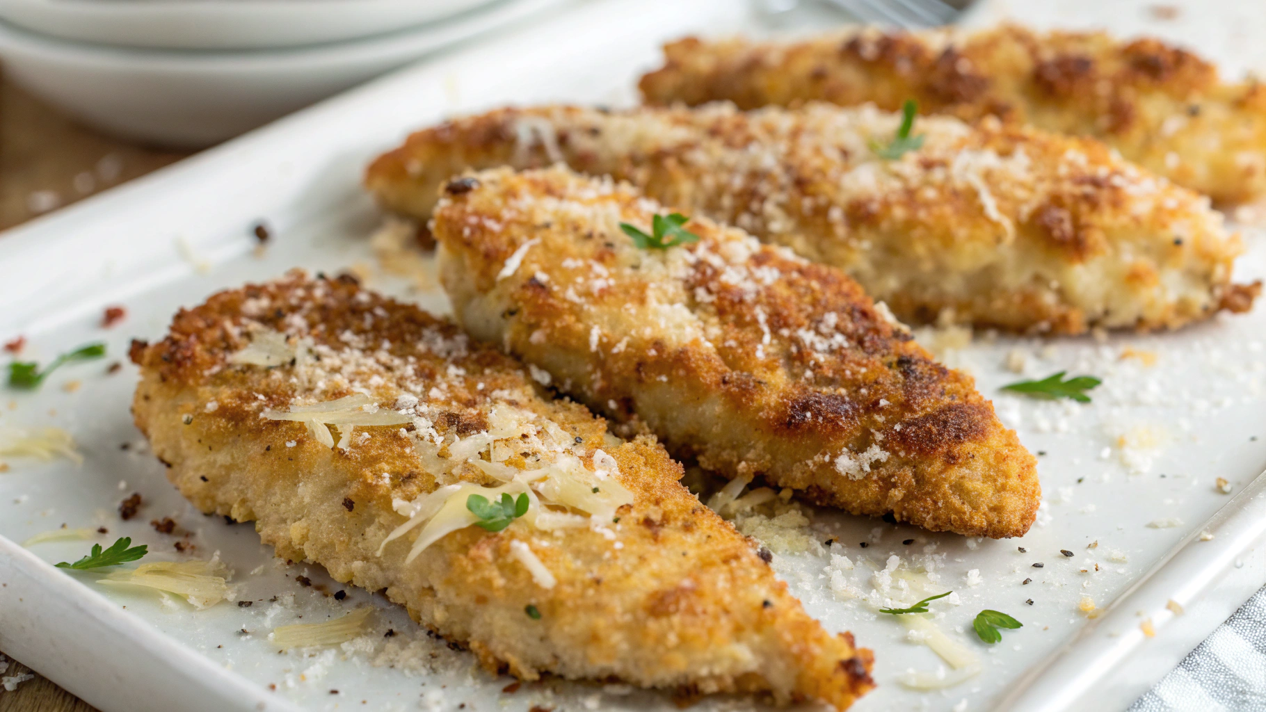 Garlic Parmesan Chicken Tenders