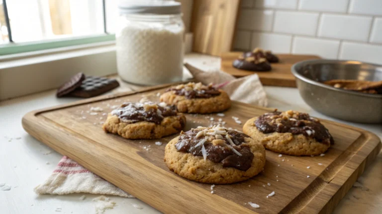 German Chocolate Cookies