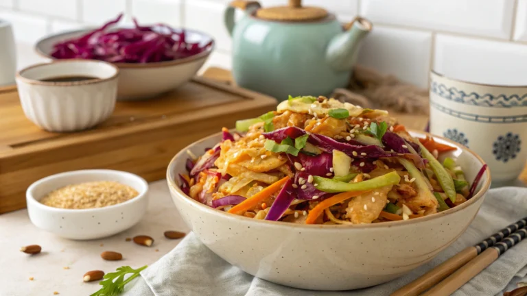 Ginger Sesame Cabbage