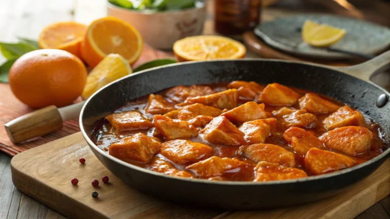 Ground Orange Chicken 1 Pan
