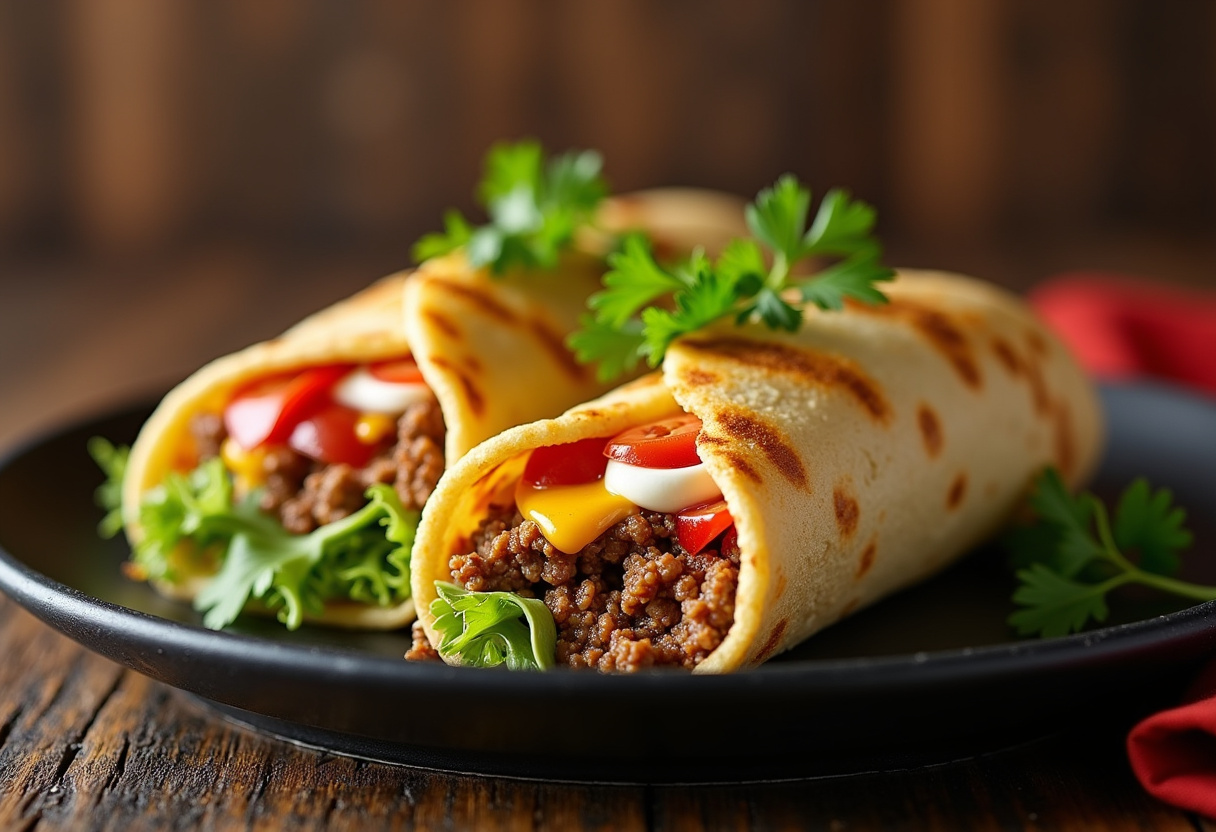 Homemade Crunchwrap Supreme