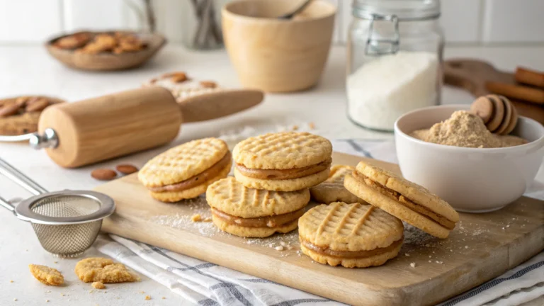 Homemade Nutter Butter Cookies