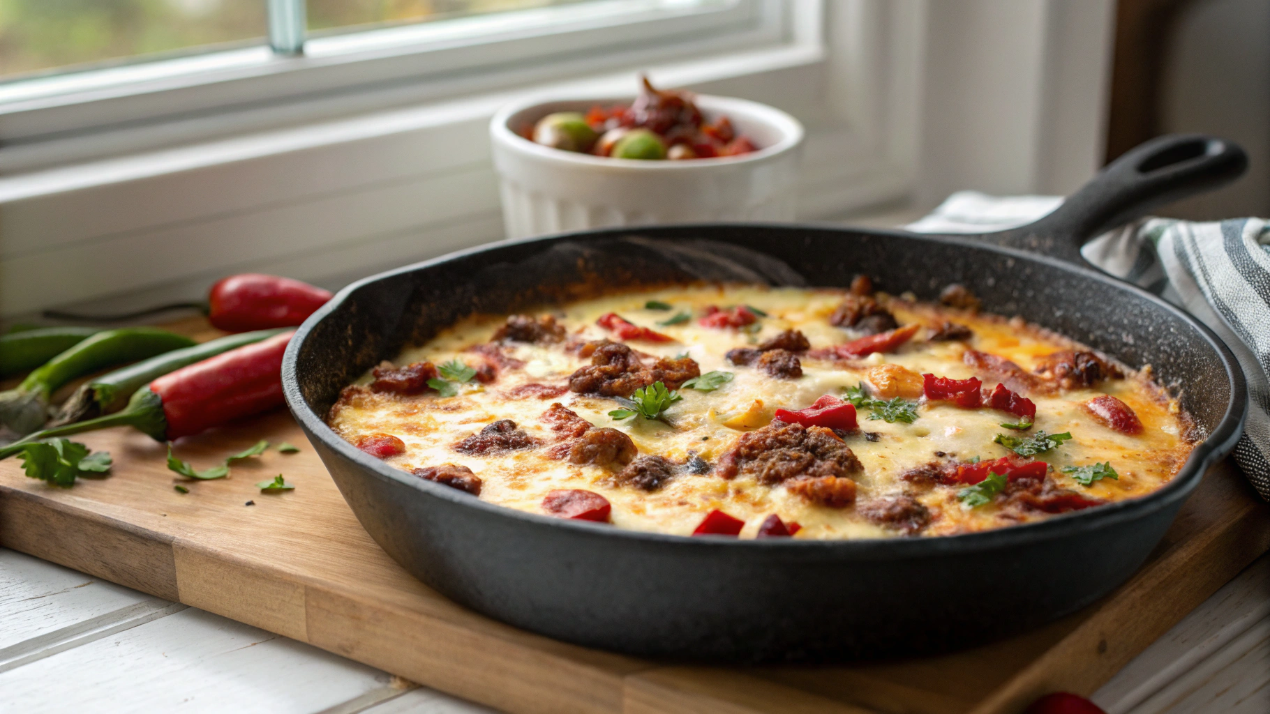 Homemade Queso Fundido
