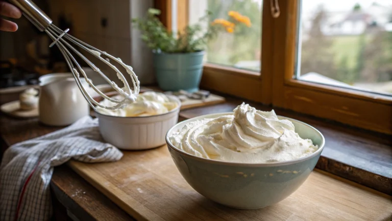 Homemade Whipped Cream