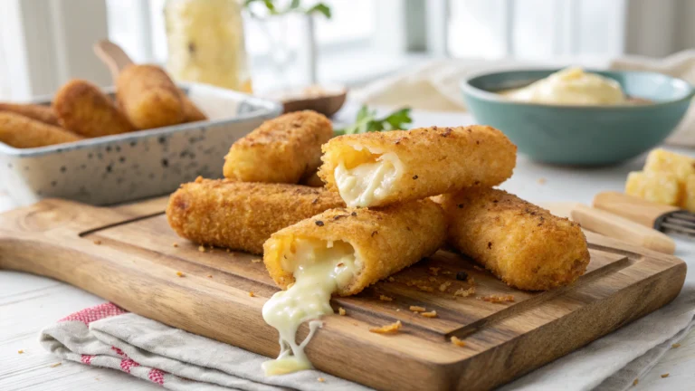 Irresistible Mozzarella Cheese Sticks