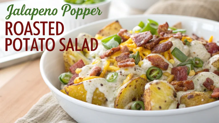 Jalapeno Popper Roasted Potato Salad