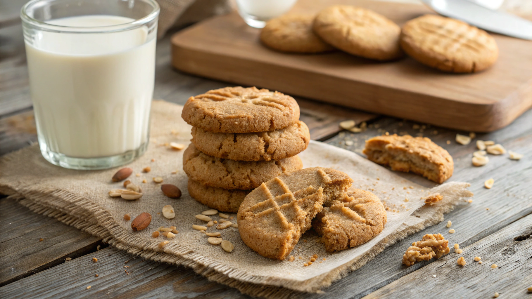Keto Peanut Butter Cookies