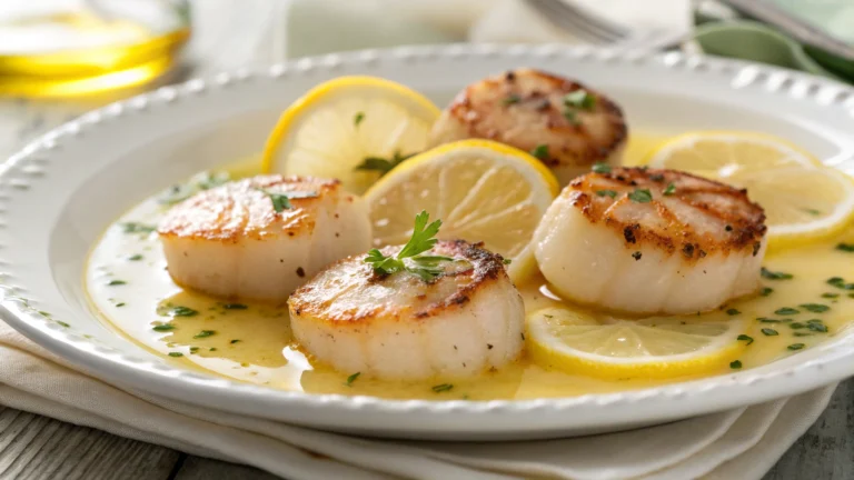 Lemon Butter Scallops