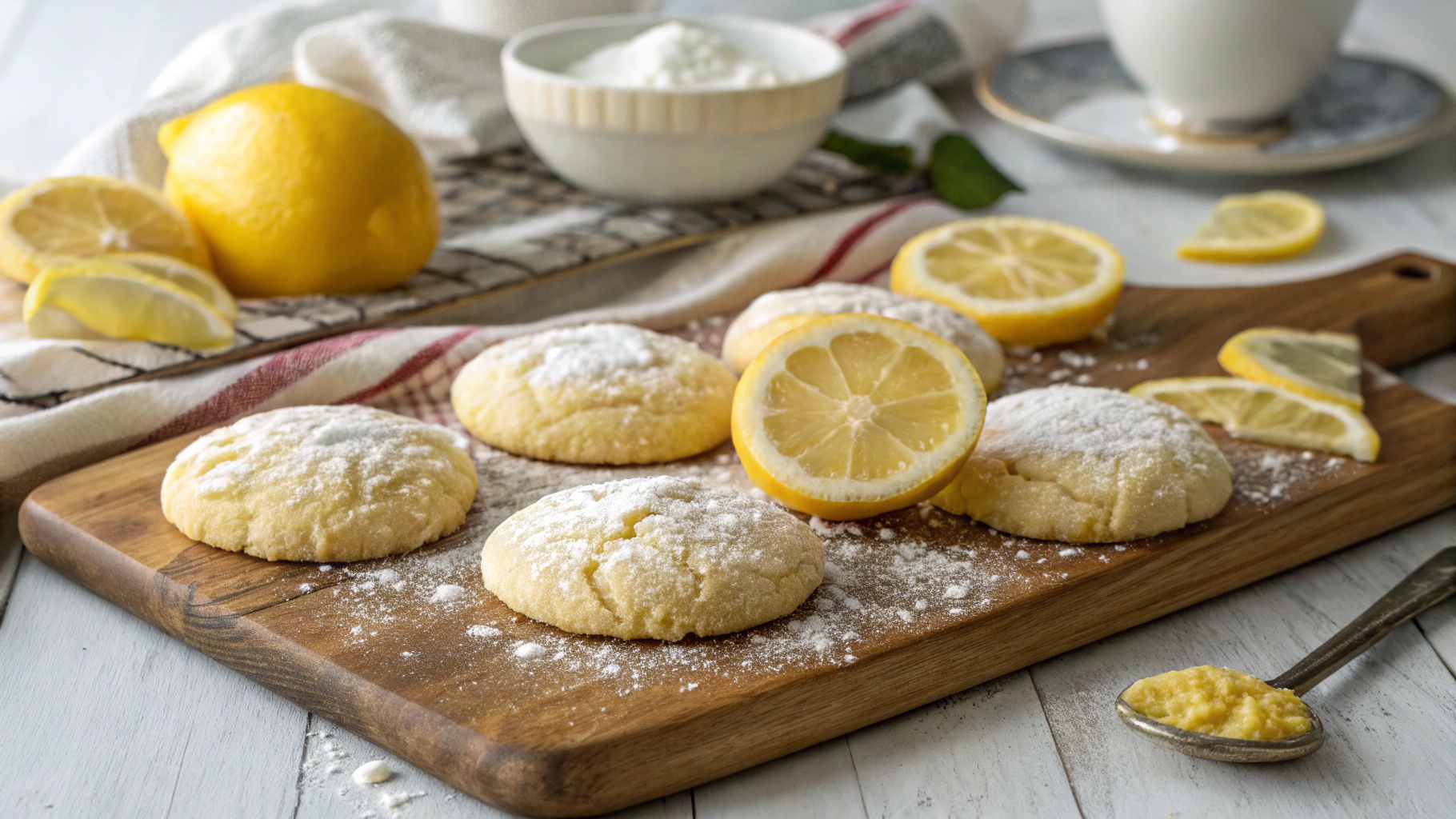 Lemon Poundcake Cookies