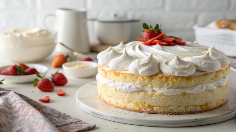 Light and Fluffy Yogurt Cloud Cake