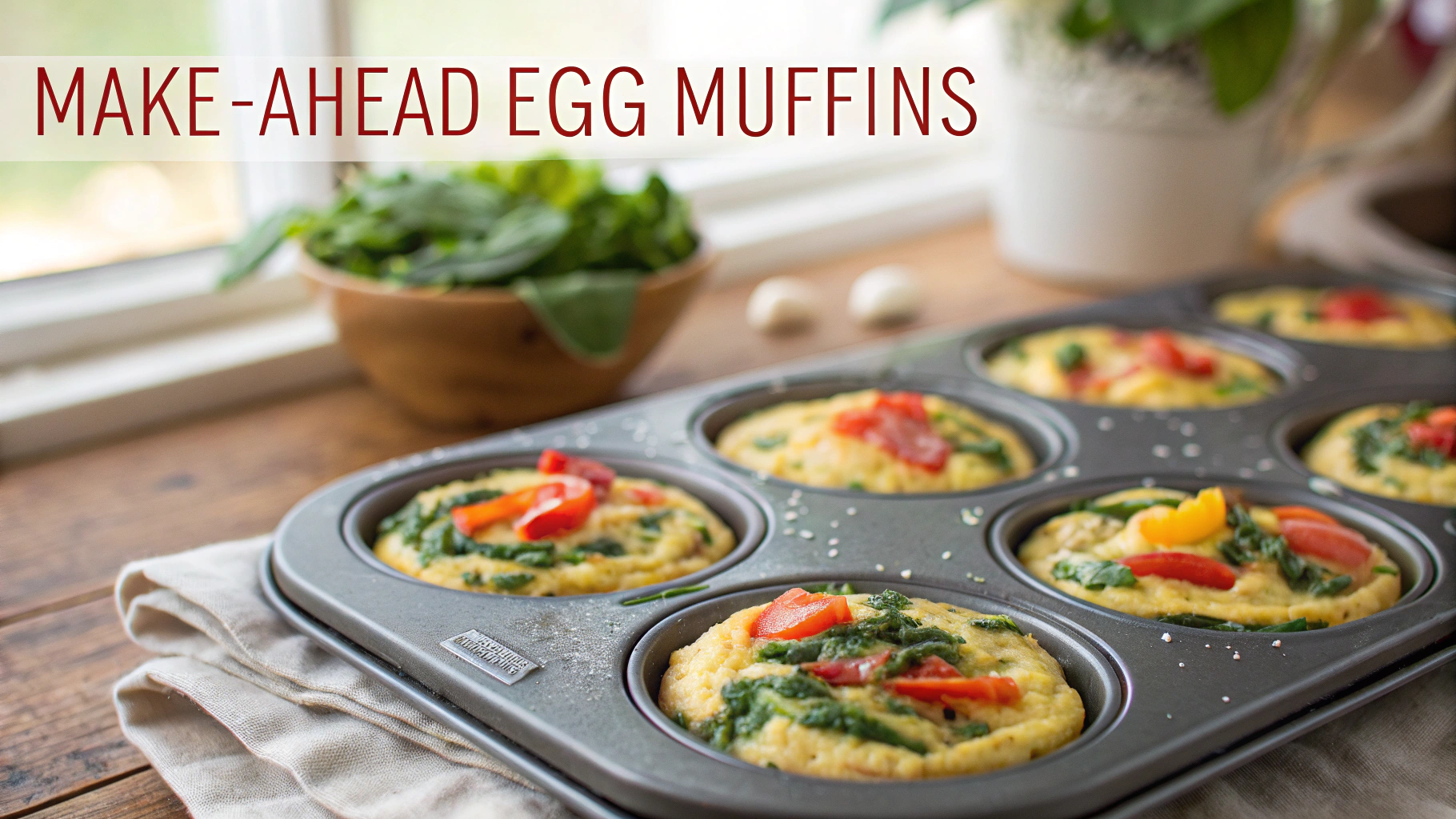 MakeAhead Egg Muffins