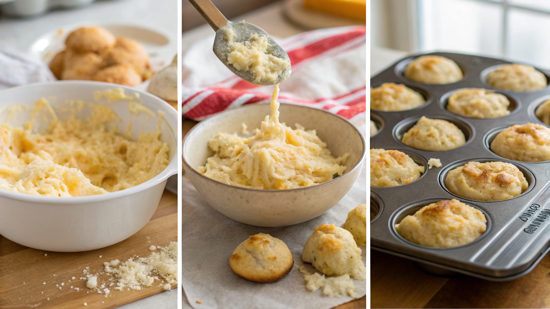 Mashed Potato Cheese Puffs