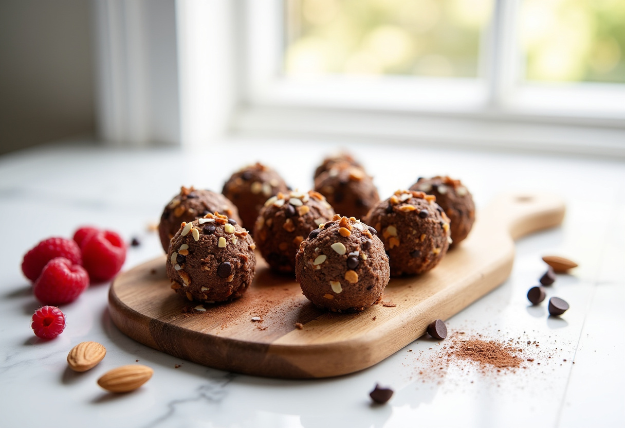 No Bake Protein Balls