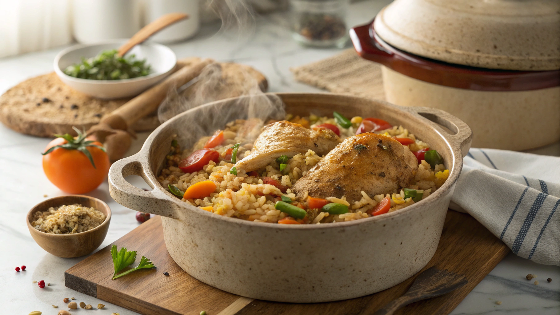 One Pot Chicken and Rice