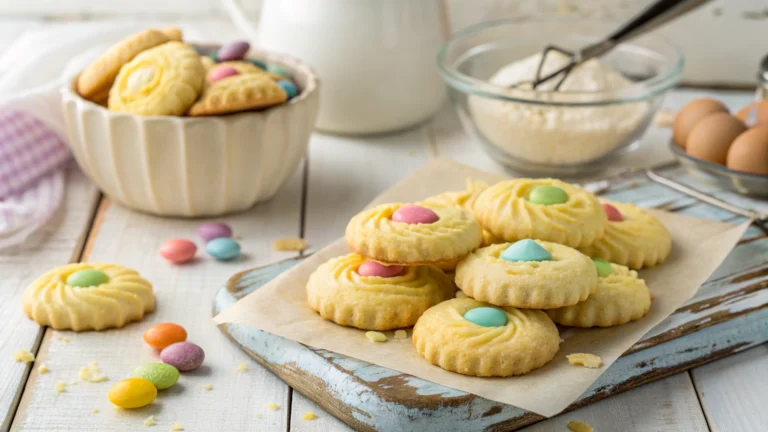 Pastel CandyCentered Butter Cookies