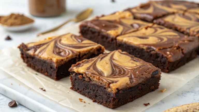 Peanut Butter Brownies with a Healthy Twist