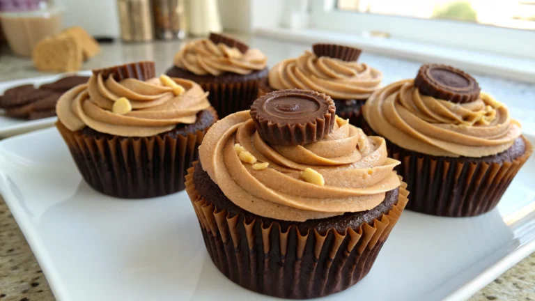 Peanut Butter Cup Cupcakes