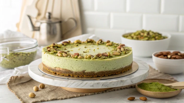 Pistachio Cheesecake
