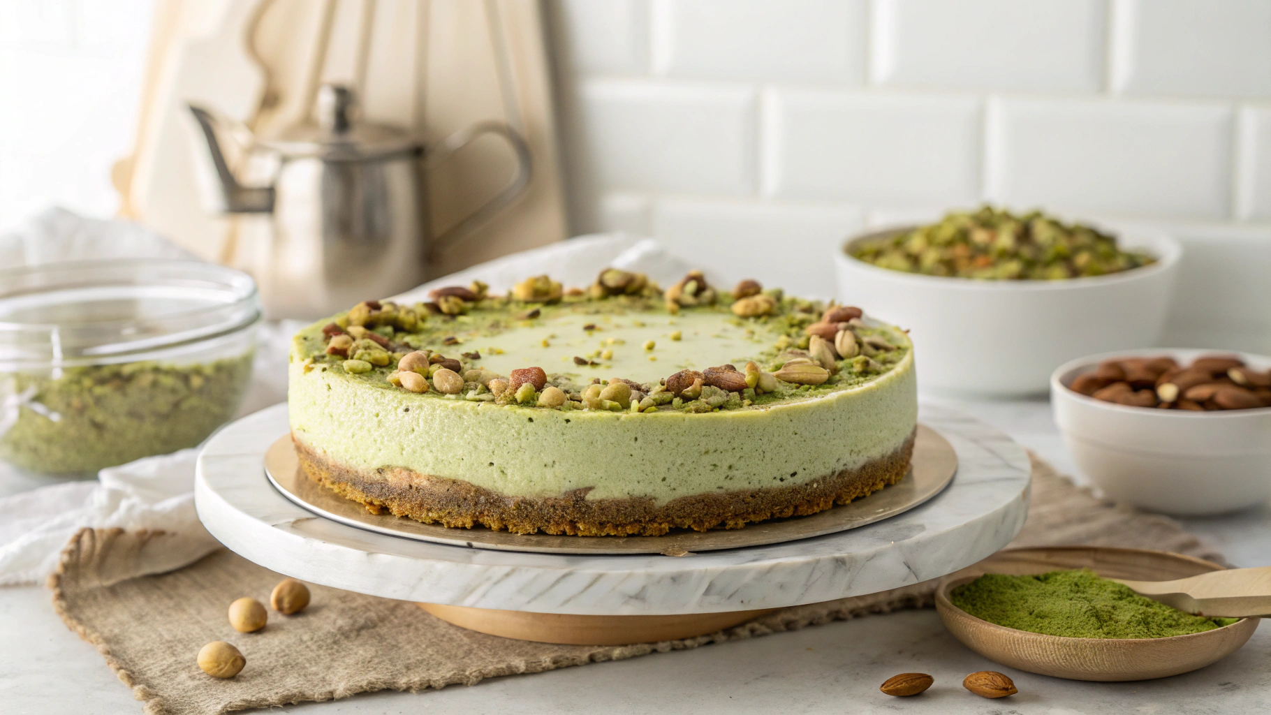 Pistachio Cheesecake