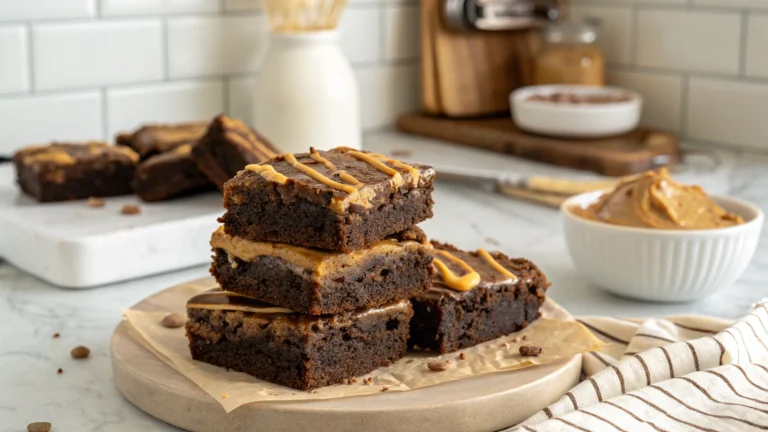 ProteinPacked Peanut Butter Brownies