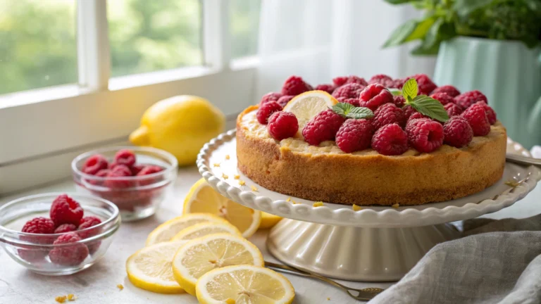 Raspberry Lemon Cake