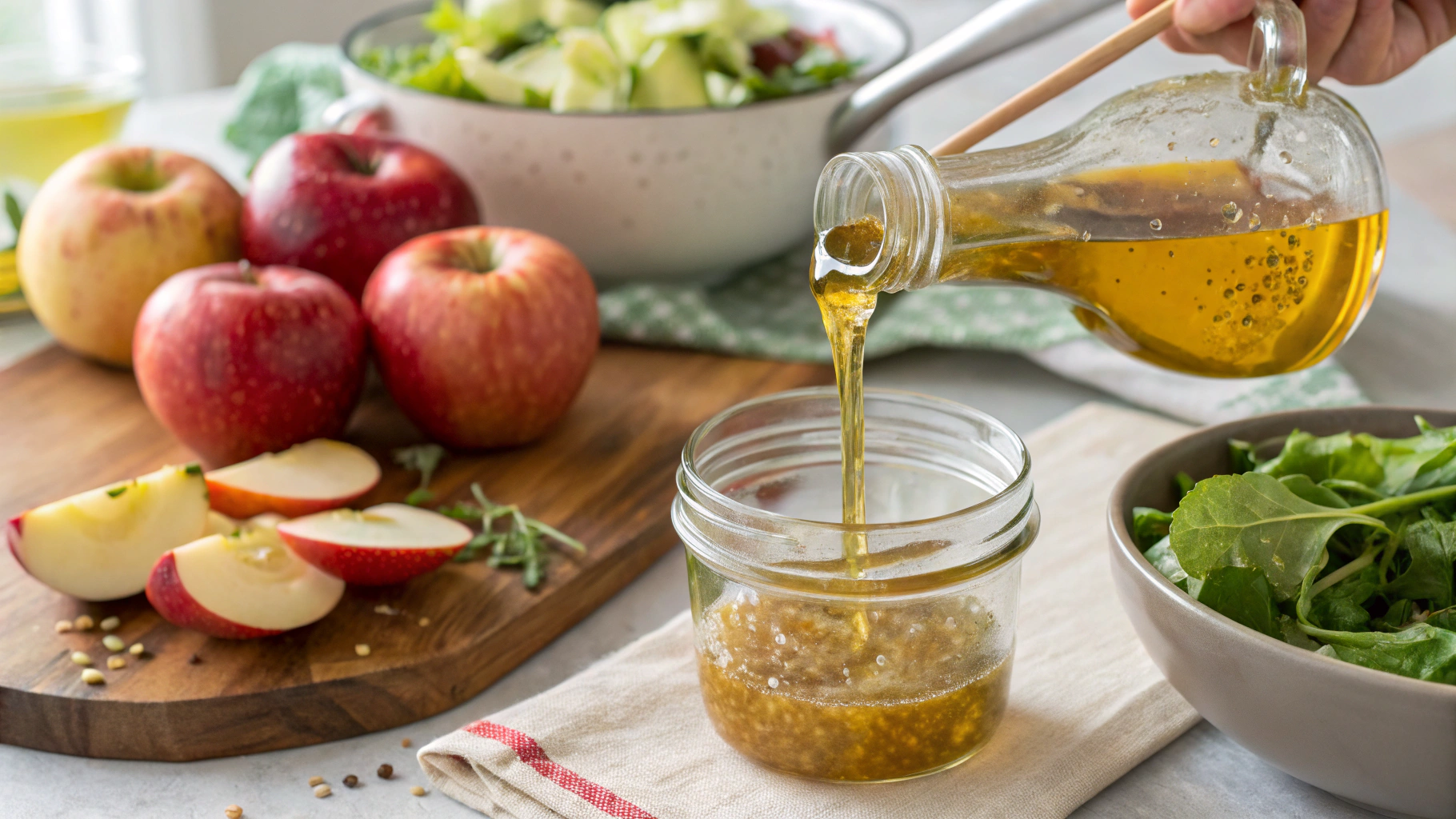 Raw Apple Cider Vinaigrette