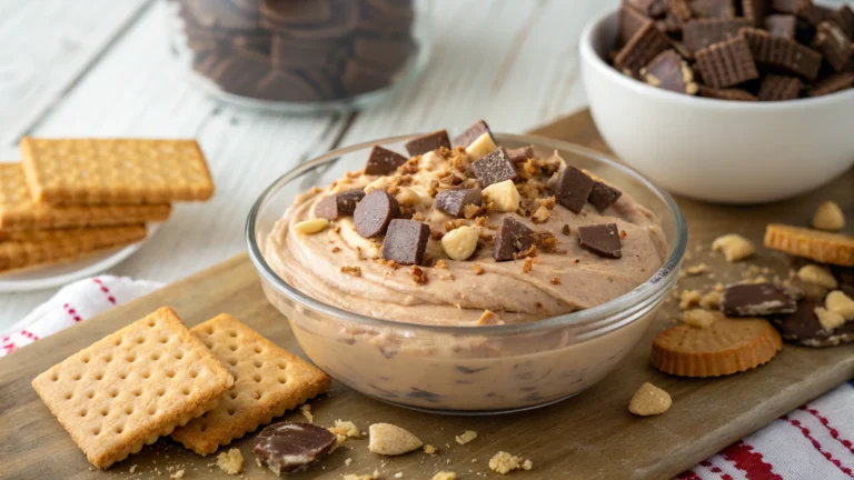 Reese and 8217s Chocolate Peanut Butter Cup Cream Cheese Dip