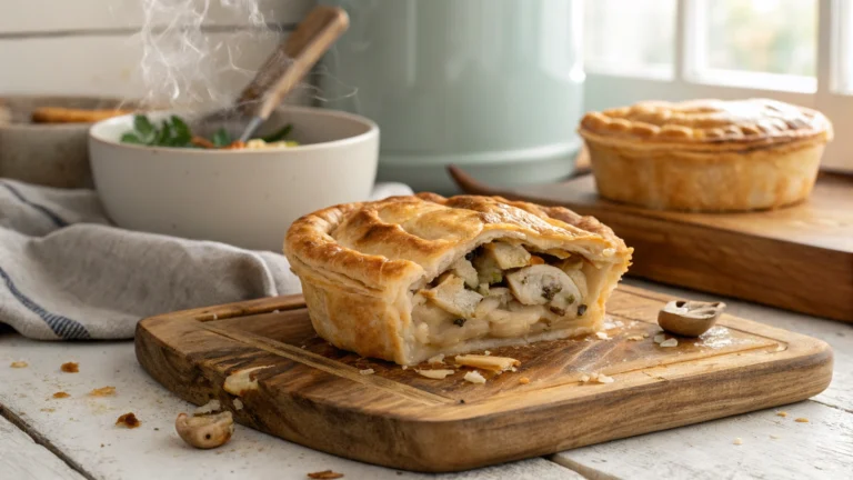 Savory Chicken and Mushroom Puff Pastry Delight