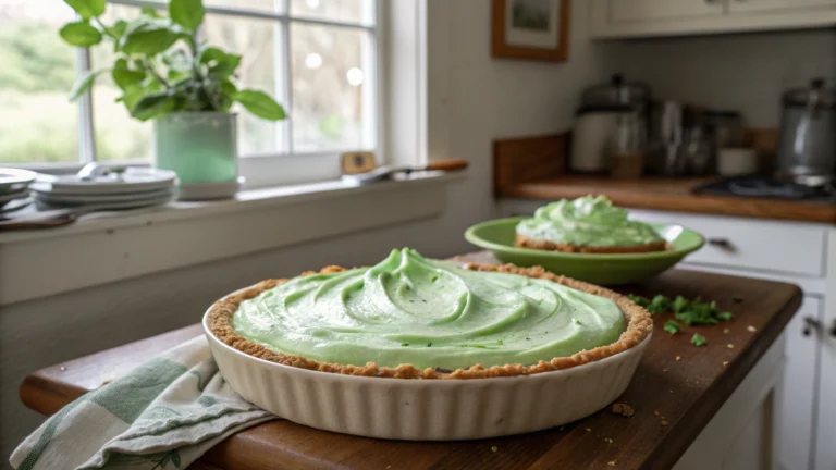 Shamrock Shake Pie