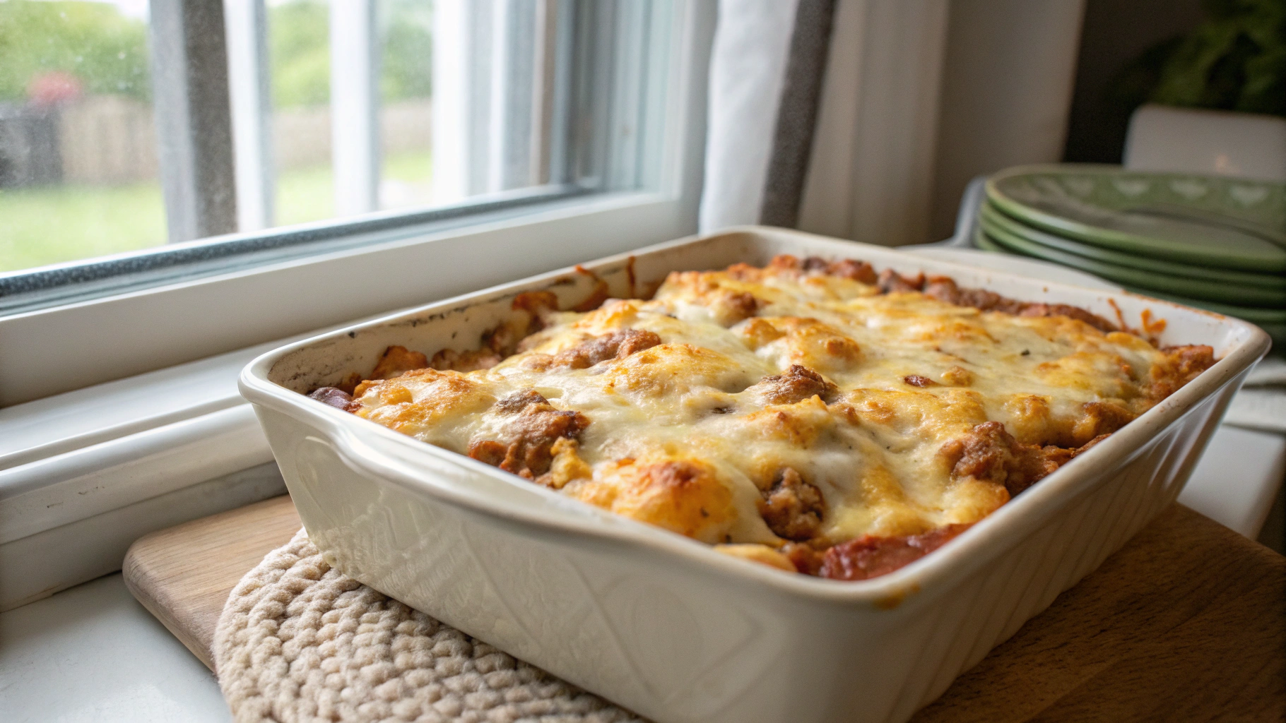 Sloppy Joe Bubble Up Casserole