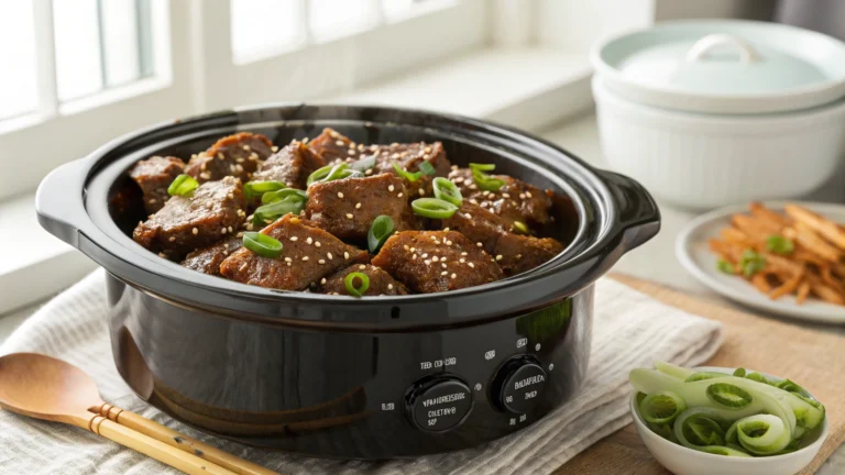 Slow Cooker Korean Beef