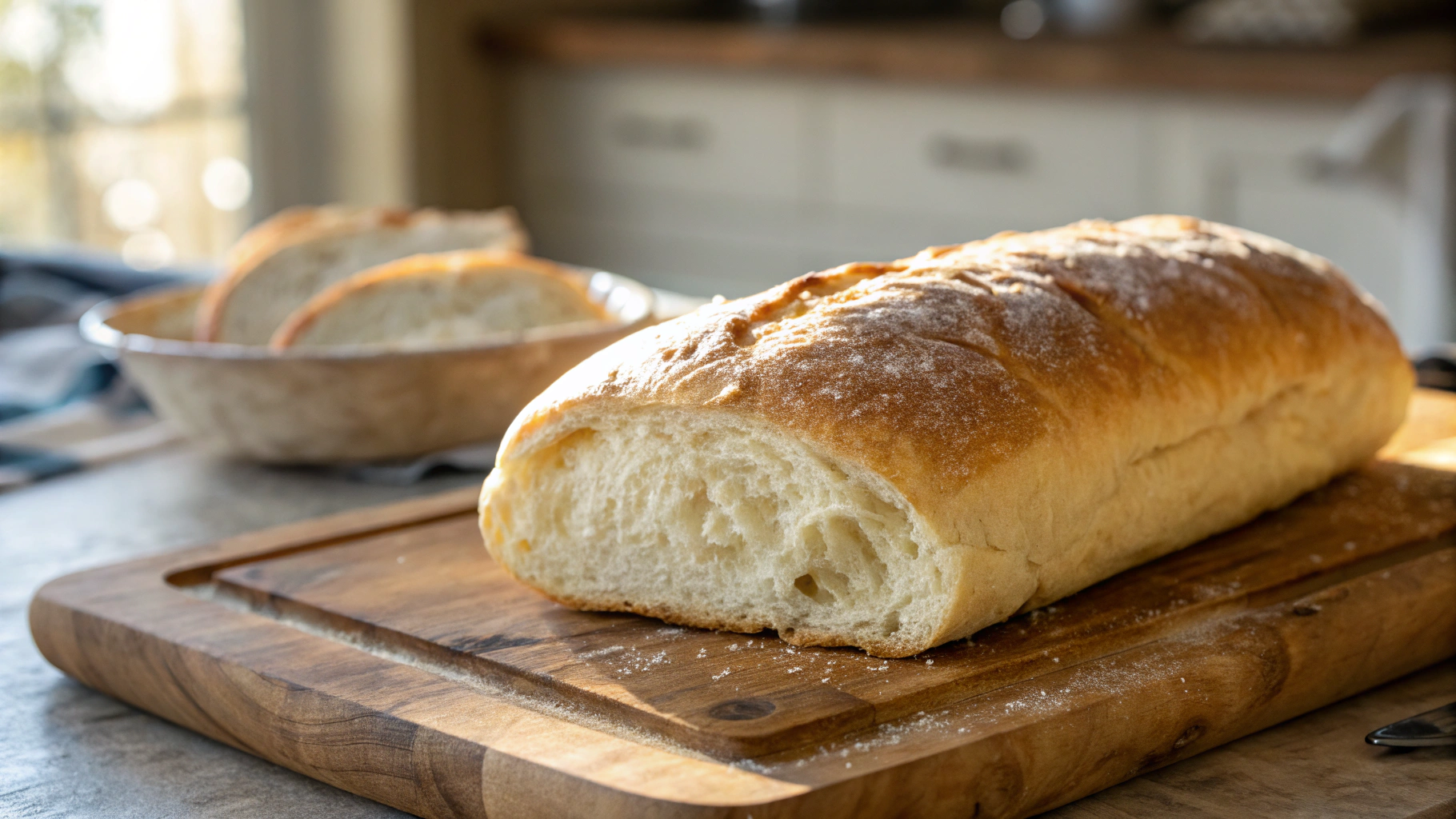 Soft Fluffy French Bread