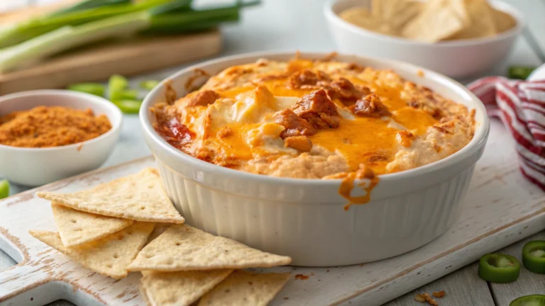 Spicy Buffalo Chicken Dip