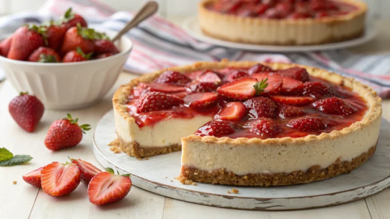 Strawberry Cheesecake Pie