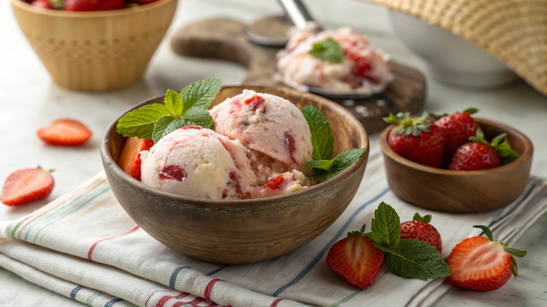 Strawberry Sensation Ice Cream
