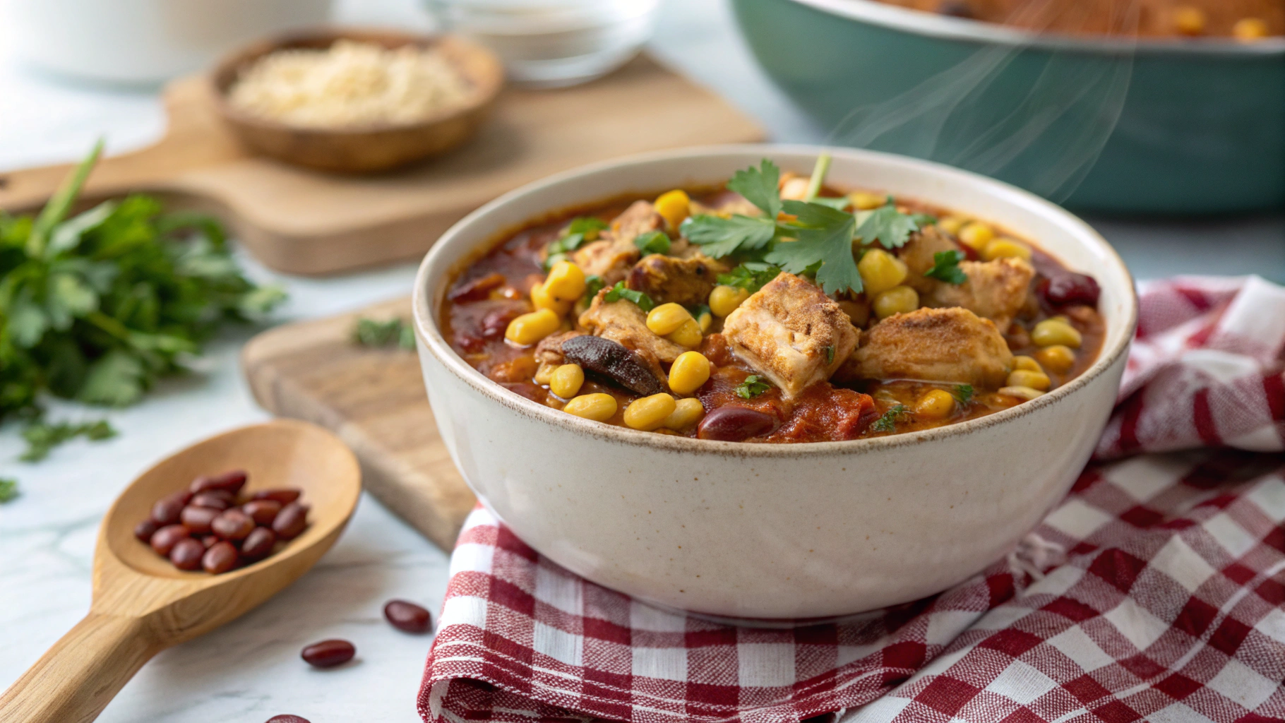 Street Corn Chicken Chili