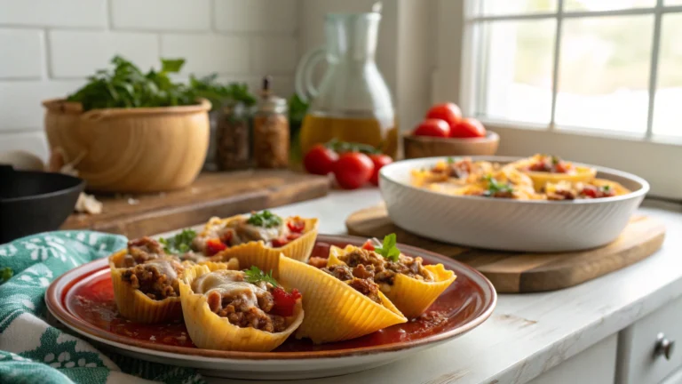 Taco Stuffed Shells