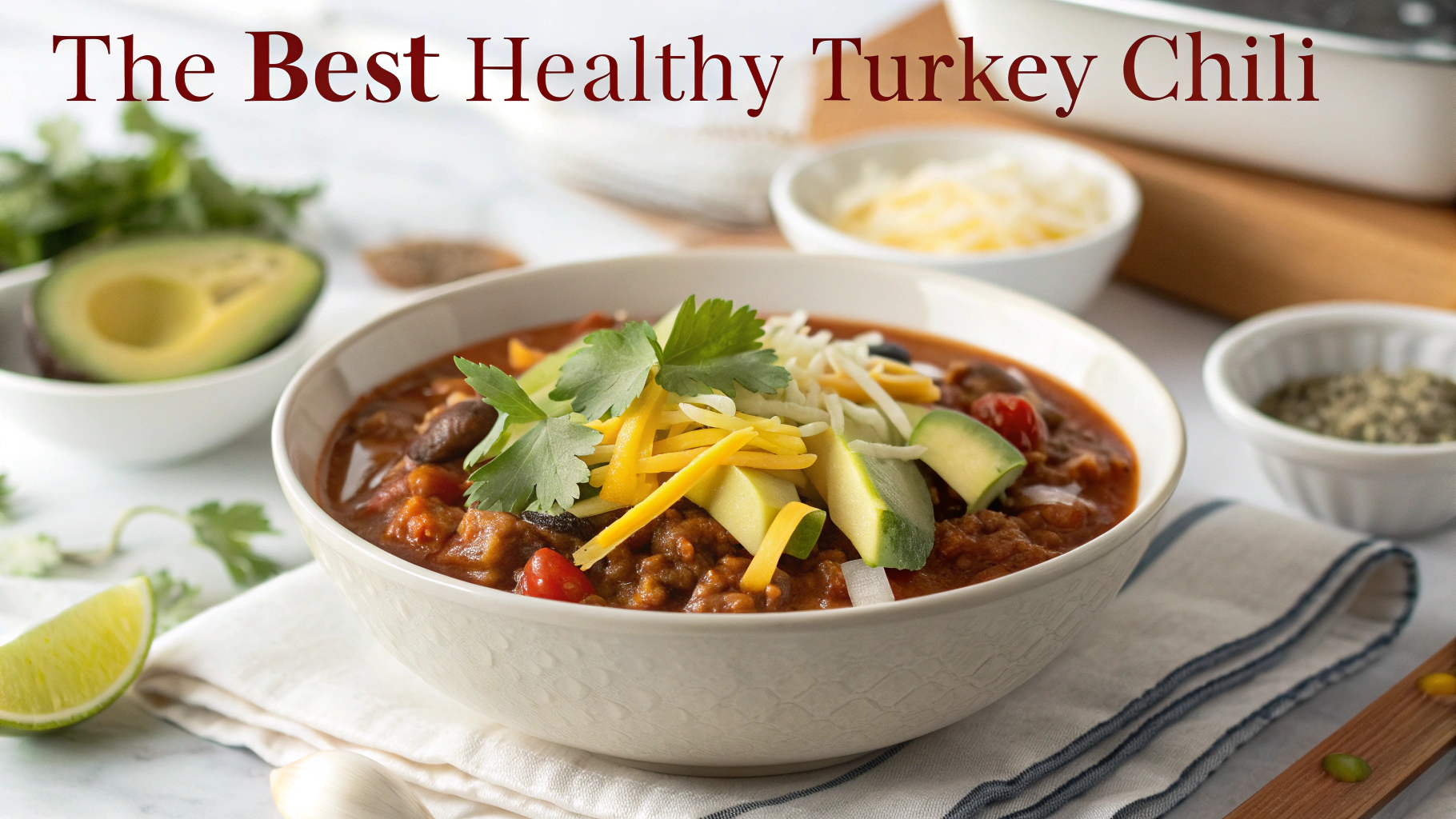 The Best Healthy Turkey Chili
